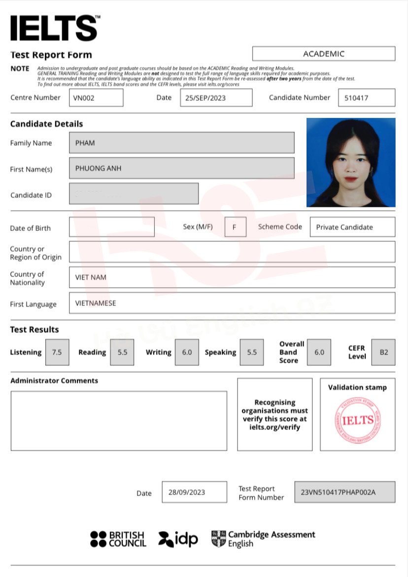 Cam kết đầu ra - Xếp lịch ngay - Lớp IELTS 100% đạt đầu ra